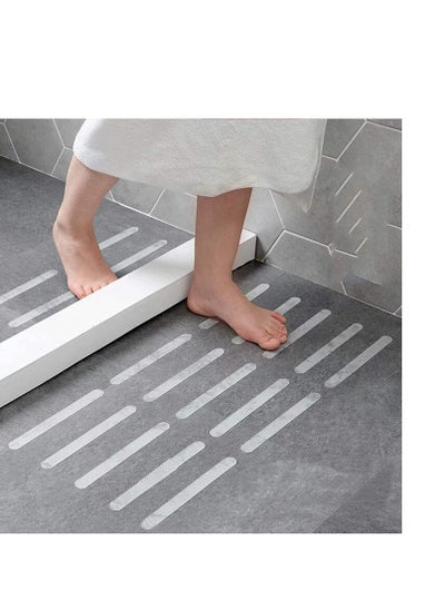 Buy Anti Slip Strips Tapes for Bathtubs Showers Stairs Floors, Easy to Remove -15 Pieces in Saudi Arabia