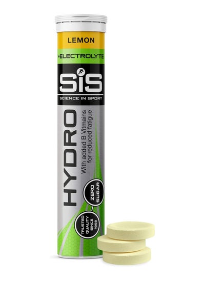 Buy Hydro Electrolyte Tablets with added B vitamins- Lemon Flavour, 20 Servings, 1 Pack 20X4.5g in UAE