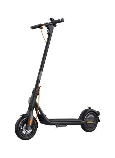 اشتري Ninebot KickScooter F2 Pro Powered by Segway |Typical Range to 40km |Front spring suspension| Tubeless Pneumatic Tyres with jelly layer|Black في الامارات