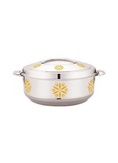 Buy Hotpot Stainless Steel Casserole Thermal Serving Bowl Afra 5000ml in UAE