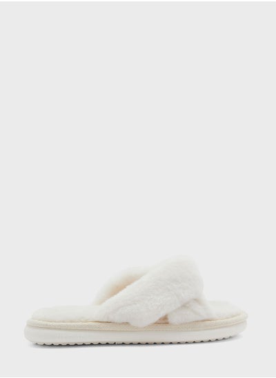 Buy Crossover Fluffy Bedroom Slipper in Saudi Arabia