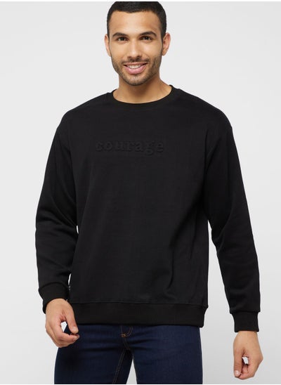 Buy Slogan Sweatshirt in Saudi Arabia