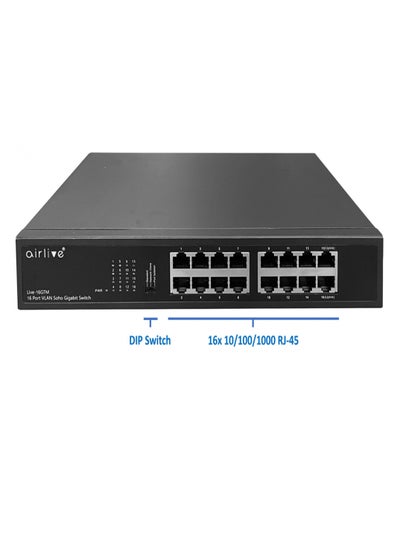 Buy plug-and-play unmanaged Fast Ethernet switch , Live-16GTM switch is equipped with 16x 10/100/1000Mbps in Egypt