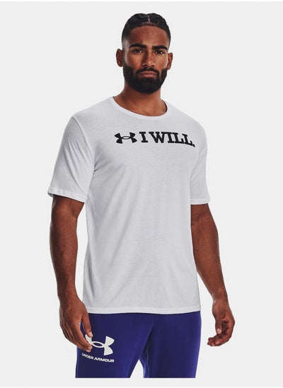 اشتري I Will Short Sleeve T-shirt في مصر