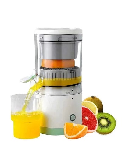 اشتري Electric Citrus Juicer, Hands-Free Portable Rechargeable Powerful Electric Juicer Cordless Fruit Juicer, Multifunctional 1-Button Easy Press Lemon Orange Squeezer Machine for Home & Travel Blender في الامارات