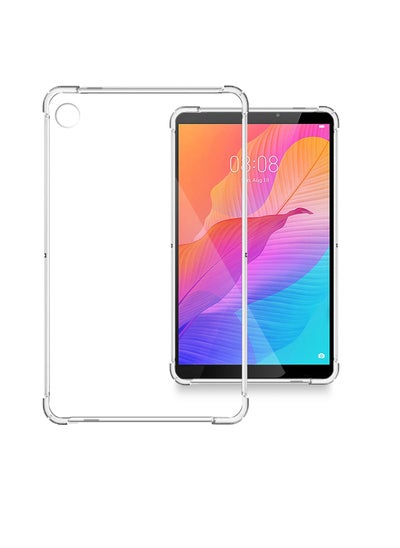 Buy Bumper Case Cover For Huawei MatePad T8  8-Inch Clear in Saudi Arabia