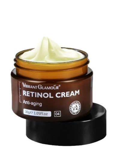 اشتري Retinol Skin Moisturizing Whitening Cream ,Anti-Wrinkle, Anti-Aging,Brightening and Lightening,Pores Repair Lighten Sensitive Area Dark Spots  Hyaluronic Acid  Active Retinol Added 30g في الامارات