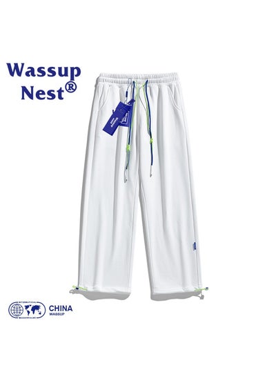 اشتري New WASSUP NEST Fashion Straight Casual Pants في السعودية