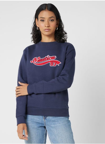 Buy Graphic Crew Neck Sweatshirt in UAE