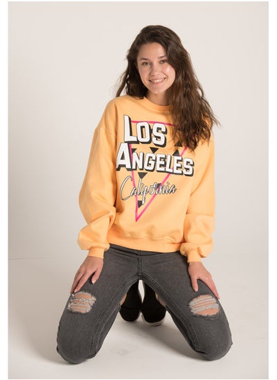 اشتري LOS ANGELES PRINT SWEATSHIRT في مصر