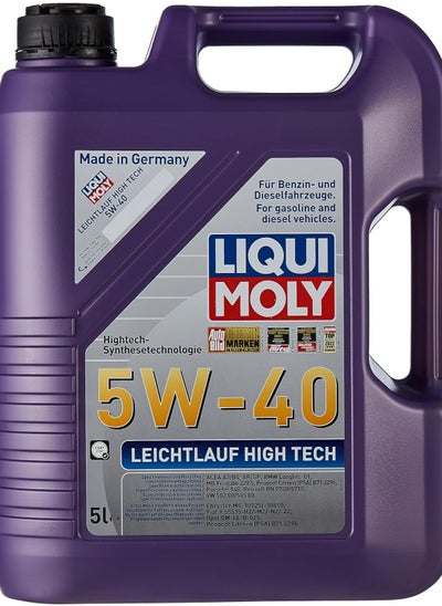 Buy Liqui Moly LEICHTLAUF HIGH TECH 5W-40 5L in Egypt