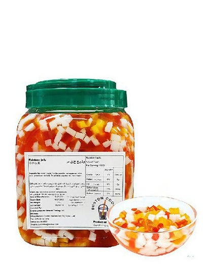 Buy Rainbow Jelly For Bubble Tea Smoothie And Fruit Tea in UAE