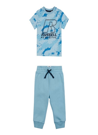 Buy Russell Athletic Boys Baby and Toddler Camo T Shirt and Joggers Set in Saudi Arabia