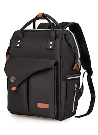 اشتري Diaper Backpack Large Jet Black في الامارات