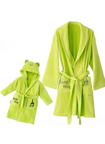 اشتري Cacha Frog Cotton Mother And Daughter Matching Robe Pack 2 Pc في الامارات