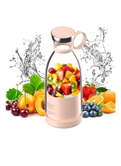 Buy Mini usb rechargeable, Portable Travel Blender for Smoothies, 380ml - No:A579 in Egypt