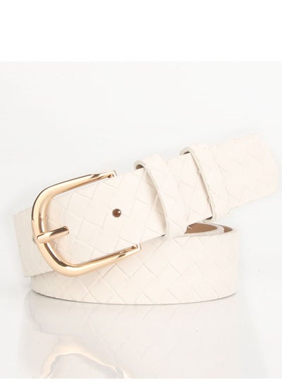 اشتري Ladies' Alloy Pin Buckle Is Versatile And Stylish With A Belt 105cm Beige في الامارات