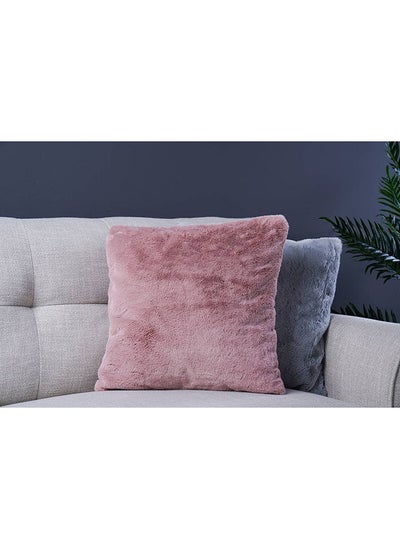 Buy Heaven Filled Cushion 48x48Cm Powder Pink in UAE