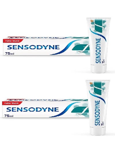 Buy 2PES Flouride Toothpaste For Sensitive Teeth 75ml in Saudi Arabia
