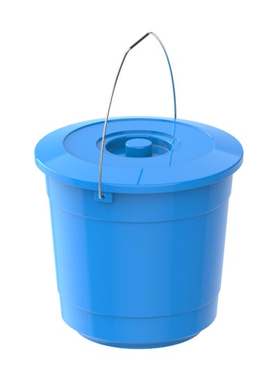 Buy EX 5L Round Plastic Bucket with Steel Handle in Saudi Arabia