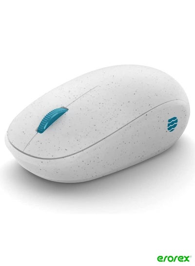 اشتري Microsoft Ocean Plastic Mouse. Made from 20% Recycled Ocean Waste, Comfortable Design, Right/Left Hand Use, Wireless Bluetooth Mouse for PC/Laptop/Desktop, Works with for Mac/Windows Computers في السعودية