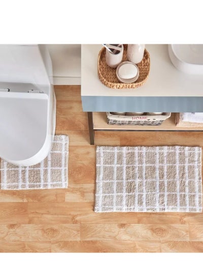 Buy Milton Mora 2-Piece Cotton Bathmat Set in Saudi Arabia