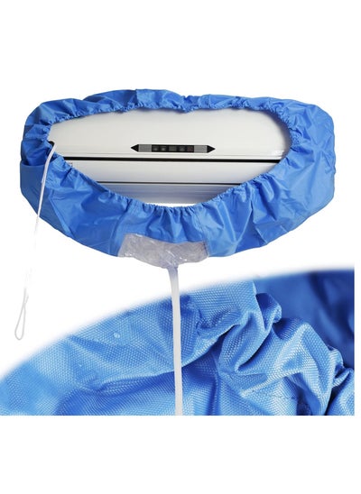 Buy Split Air Conditioning Cleaning Waterproof Cover Bag, AC Unit Dust Washing Clean Cover Kit with 9ft Water Pipe Wall Mounted Air Conditioning Protector Service Bag Fits 9000 to 12000BTU in Saudi Arabia