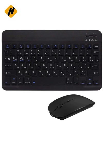 Buy 3-System Switch Multi-Language Universal Type Laptop BT Keyboard Mouse Suit in UAE