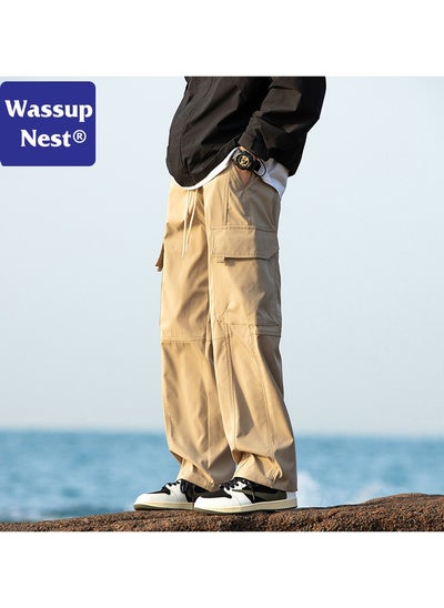 اشتري New WASSUP NEST Fashion Straight Casual Pants في السعودية