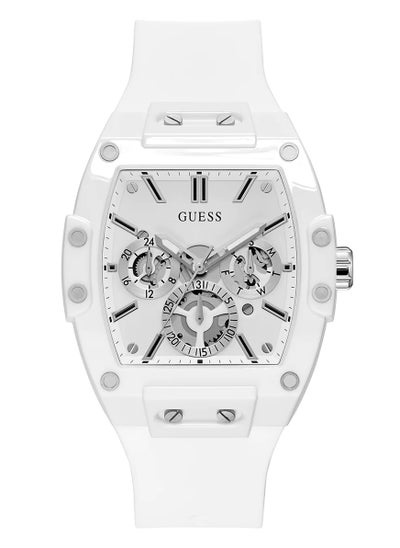 Buy GUESS Mens White Multi-function Watch GW0203G2 in UAE