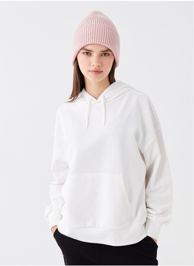 Buy Plain Long Sleeve Oversize Women's Hoodie in Egypt