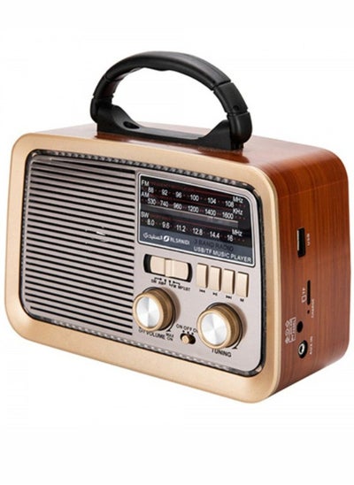 اشتري "Classic Portable Radio with Bluetooth Speaker: DENX/DX2427 Brand Dink's" في السعودية