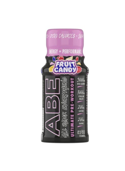 اشتري Applied Nutrition ABE Ultimate Pre Workout Shot, Fruit Candy, 60ml في الامارات