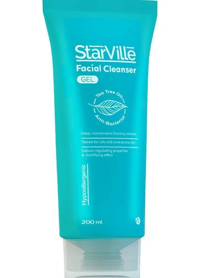 Buy StarVille Facial Cleanser Gel 200ML in Egypt