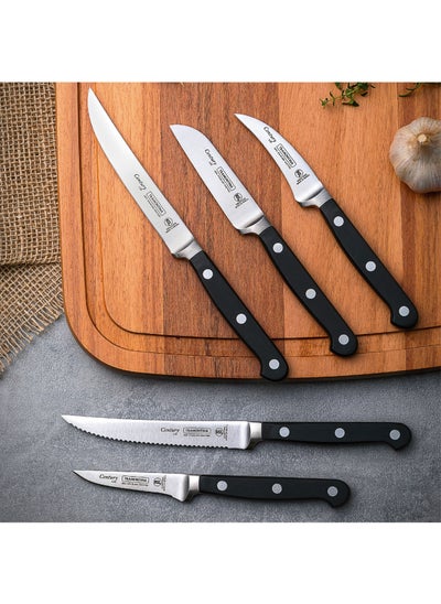 اشتري Century Paring Knife 3 Inches High Carbon Stainless Steel, Made Brazil في الامارات