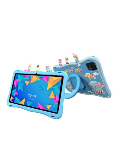 Buy Tab 10 Kids 10.1 Inch Display Tablet With 6 GB RAM 128 GB ROM and 8000 mAh Battery - Blue in UAE