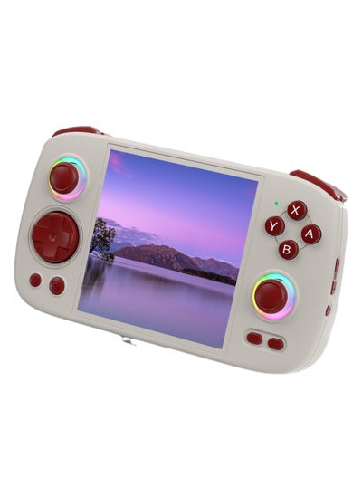 اشتري ANBERNIC RG Cube Retro Handheld Game Console 64bit Android 13 Unisoc T820 3.95 Inch IPS Screen Hall Joystick RGB lighting effect (Grey) في السعودية