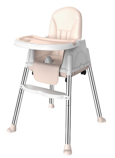 Buy Baby High Chair High Chairs for Babies and Toddlers Harness Foldable High Chair for Space-Saving Adjustable Dining Tray Backrest & Height Easy to Clean Surface in Saudi Arabia