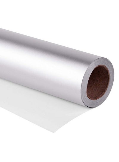 Buy Wrapping Paper Roll 815 Sq Ft Matte Silver For Weddingbirthday Shower Congrats And Holiday 30 Inches X 328 Feet in UAE
