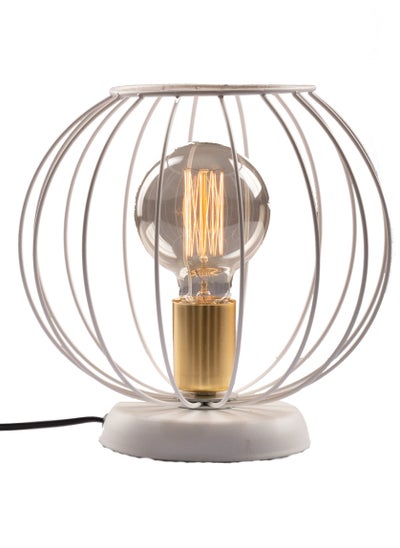 Buy Cage Fit Table Lamp - White in Egypt