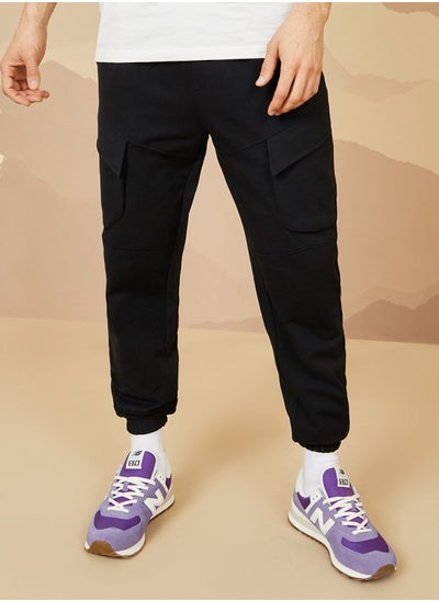 Buy Slim Fit Cargo Detail Joggers in Saudi Arabia