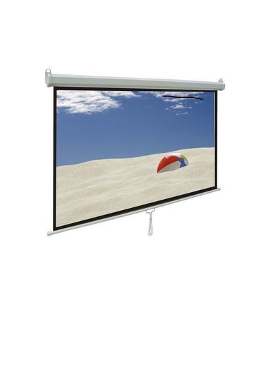Buy 180 CmX180 Cm Manual Wall Projection Screen in Egypt