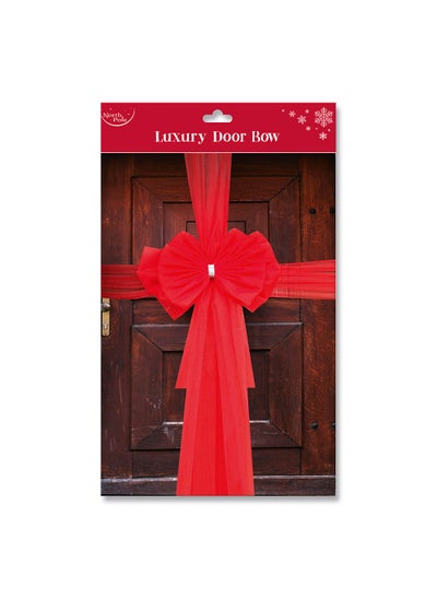 Buy Eurowrap Large Door Bow Red in UAE