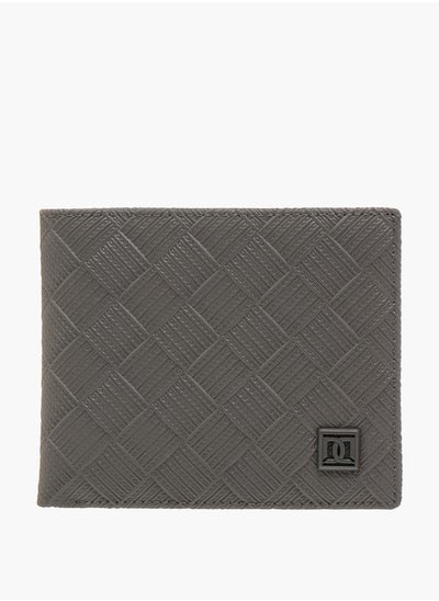 Buy Textured Bi-Fold Wallet in UAE