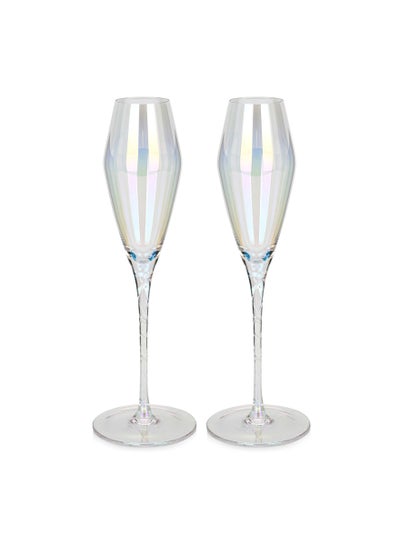 Buy Champagne Glass Set of 230ml/2pcs in UAE