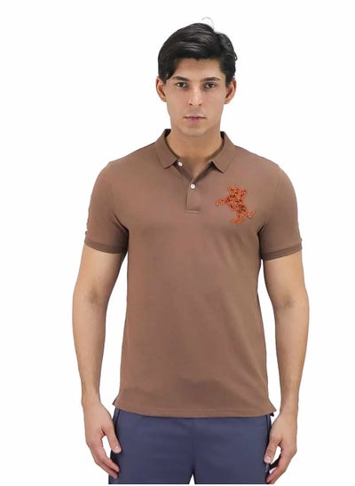 Buy Men's Napoleon Polo - Brown in Saudi Arabia