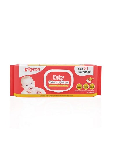 Buy Baby Skincare Wipes 72 Sheets With Lidparaben Freealcohol Freesulphate Freenon Irritantgentle Cleansingenriched With Glycerin For Moisturization & Hydration. in Saudi Arabia