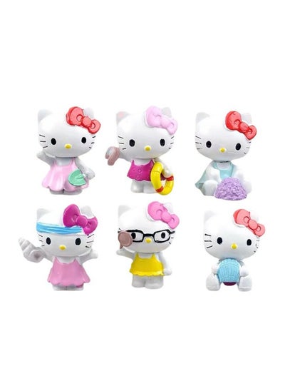 Buy HelloKitty Car Dashboard Decorations Cute HelloKitty Figures Dash Board Decor Auto Doll, Car Ornaments Accessories Interior for Men Women Girls Boys with Phone Holder in Saudi Arabia