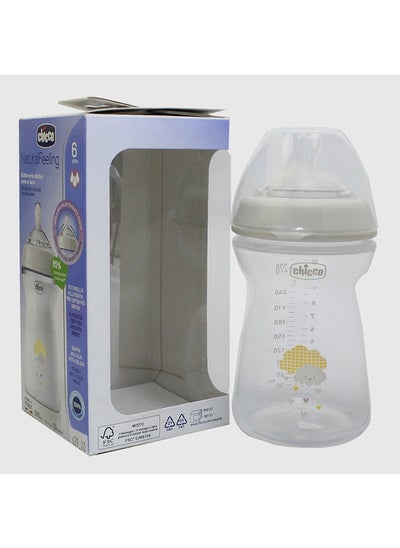 اشتري Chicco Natural Feeling Bottle Fast Flow 330 ml (6+ Months) في مصر