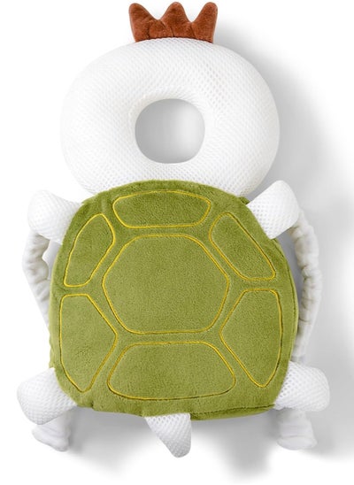 اشتري Baby Walker Head Protector Toddler Adjustable Baby Head Protection Backpack Wear Safety Pad (Turtle) في الامارات